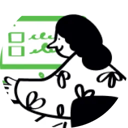 生徒のイラスト